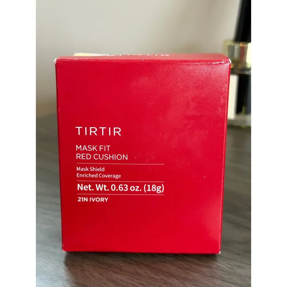 TIRTIR Mask Fit Red Cushion Foundation – 21N Ivory – 18g / 0.63 oz